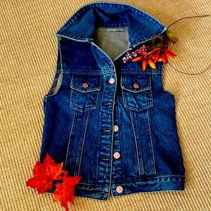 Denim vest Brandy Melville